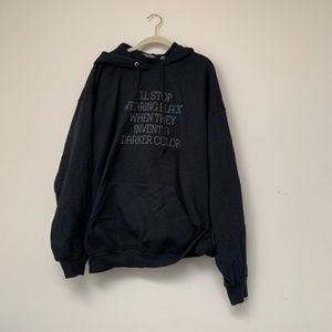 EUC "I'll Stop Wearing Black..." Hoodie